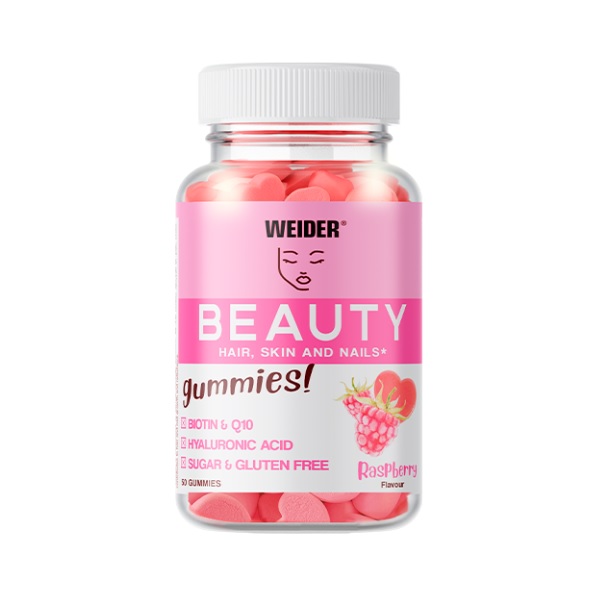 Weider Beauty Gummies – jeleuri pentru o piele mai luminoasa, par si unghii rezistente - 50 jeleuri